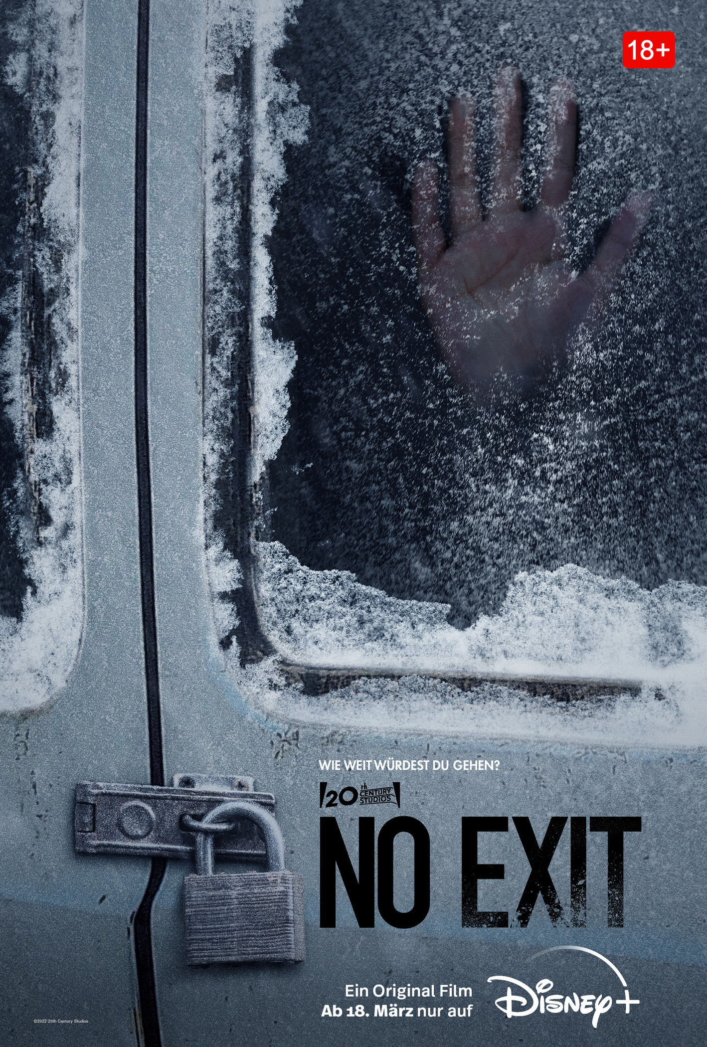 پوستر اصلی no exit 2022 filmplakat
