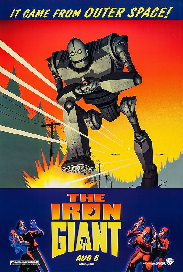 انیمیشن The Iron Giant 1999 | غول آهنی
